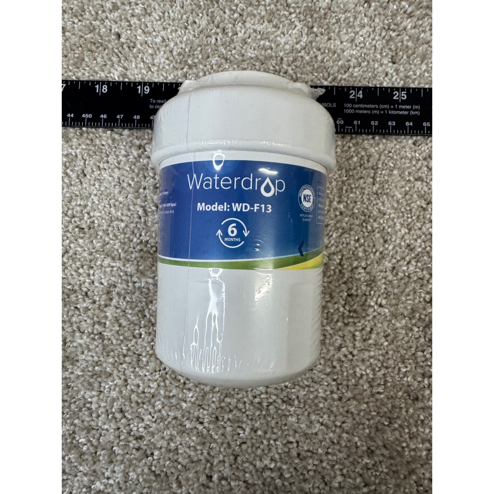 Waterdrop WD-F13 Refrigerator Water Filter Replacement NSF Certified White